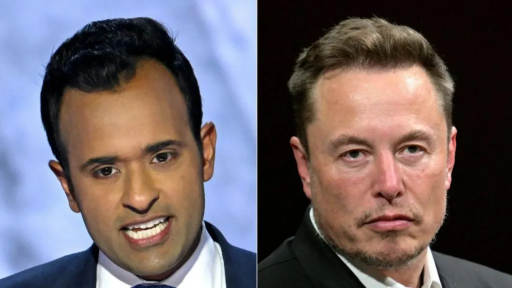 Department of Government Efficiency Elon Musk Vivek Ramaswamy